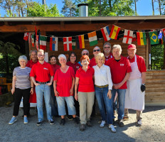 Service-Team des SPD-Ortsvereins-Sulzbach-Leidersbach mit Martina Fehlner