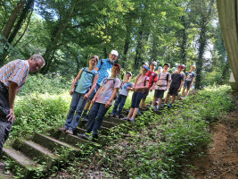 Heraus aus der Schlucht zur wohlverdienten Pause