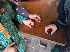 Alle Entdecker sind stolz auf ihre "Schätze"