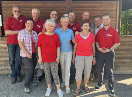 Das Service-Team des SPD-Ortsvereins mit Martina Fehlner