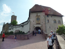 Angekommen auf der Wartburg