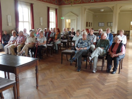 Begrüßung im Festsaal