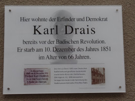 Der Erfinder Karl Drais war ein Karlsruher