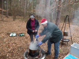 Bei Volker gibts den Glühwein