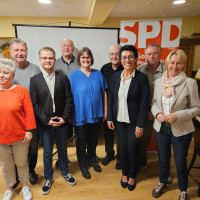 Neuer Vorstand des SPD-Ortsvereins Sulzbach-Leidersbach am 12. April 2024