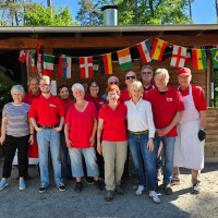 Das Service-Team des Ortsvereins Sulzbach-leidersbach mit Martina Fehlner
