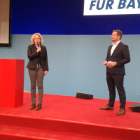 Natascha Kohnen mit Uli Grötsch