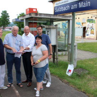 v.l.n.r. Fritz Weber, Werner Baur, Bernd Rützel, Kirstin Reis, Daniel Schmitt
