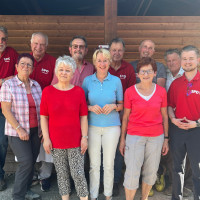 Das Service-Team des SPD-Ortsvereins Sulzbah-Leidersbach mit Martina Fehlner
