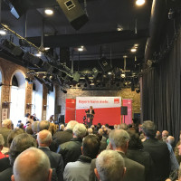 Natascha Kohnen vor 500 Gästen