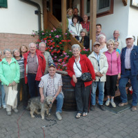 Unsere Wandergruppe in der Geisheckenmühle