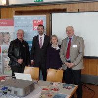 Prominenter Besuch an unserem Infostand
