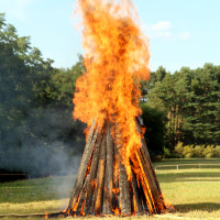 Unser Feuer, etwas kürzer als sonst